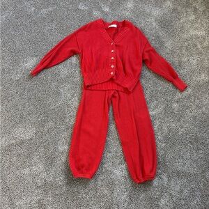 Free People Hailee Cardi Set